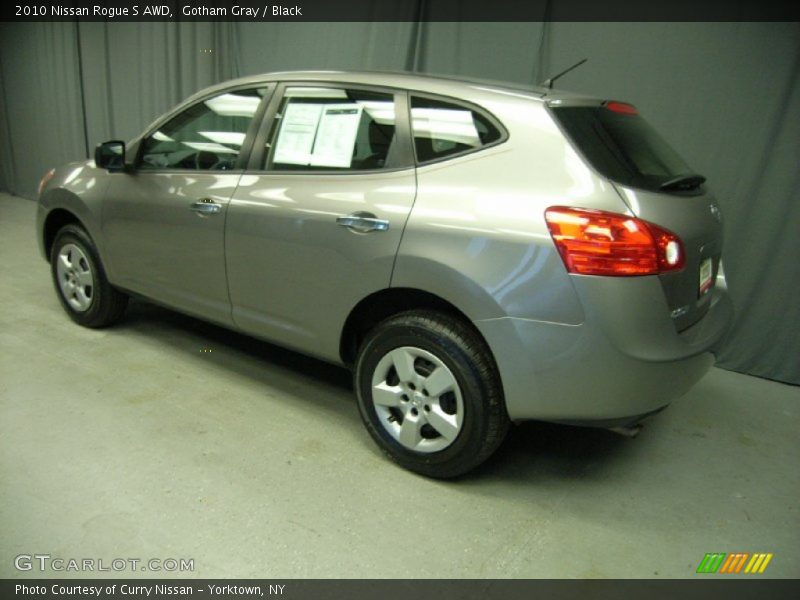 Gotham Gray / Black 2010 Nissan Rogue S AWD