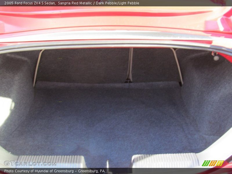  2005 Focus ZX4 S Sedan Trunk