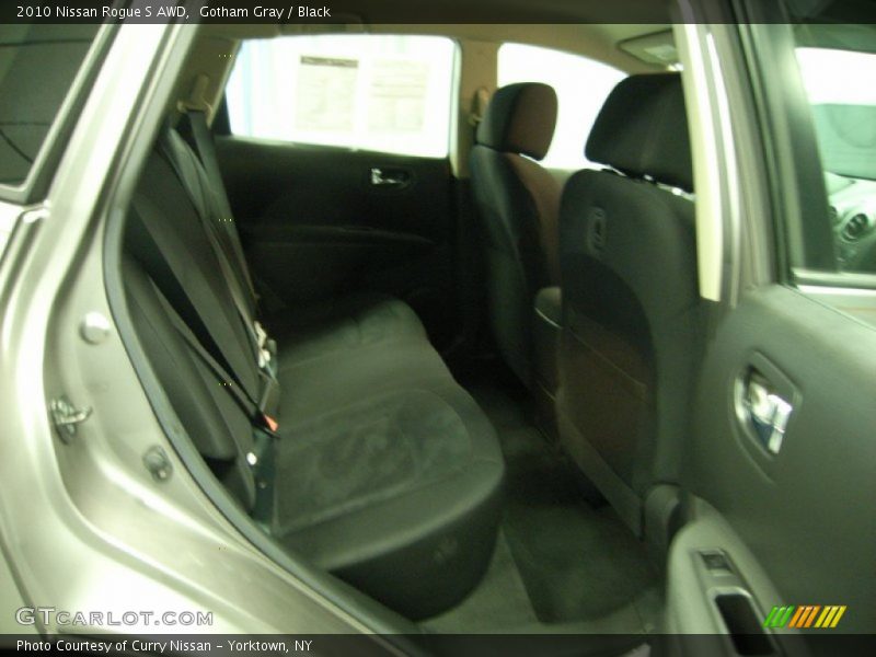 Gotham Gray / Black 2010 Nissan Rogue S AWD