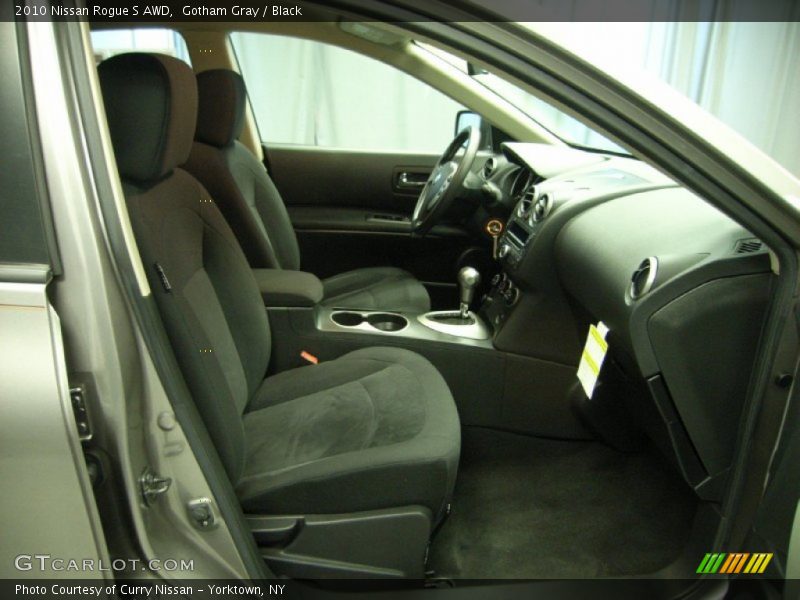 Gotham Gray / Black 2010 Nissan Rogue S AWD