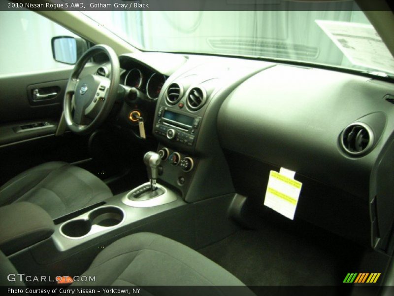 Gotham Gray / Black 2010 Nissan Rogue S AWD