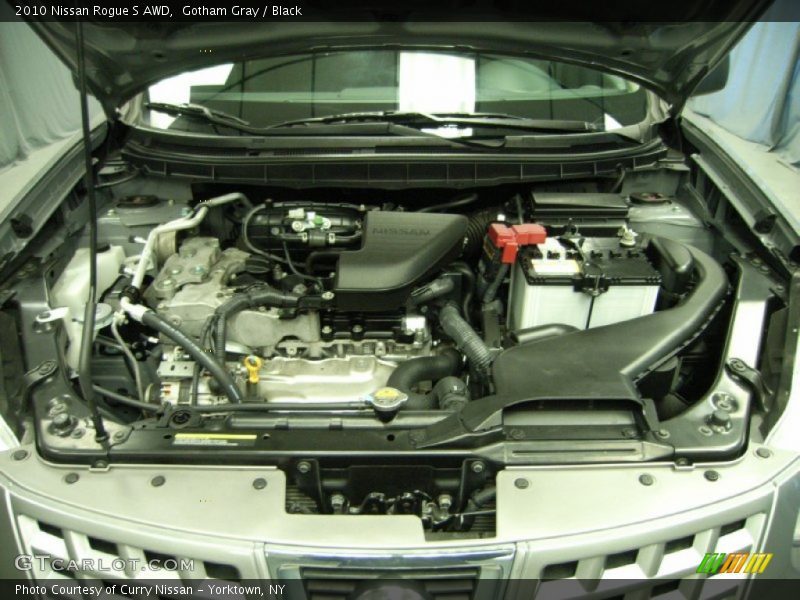 Gotham Gray / Black 2010 Nissan Rogue S AWD