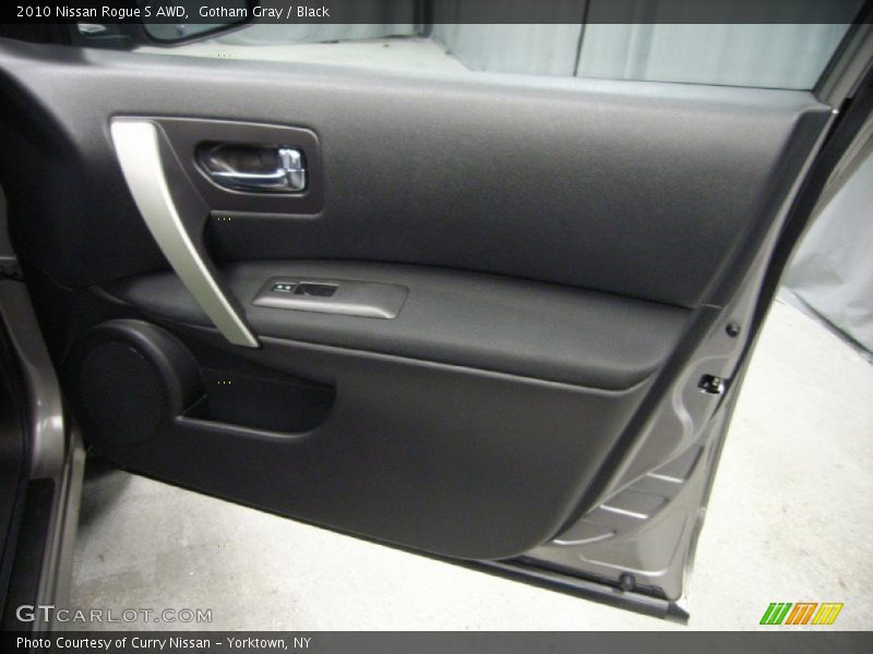 Gotham Gray / Black 2010 Nissan Rogue S AWD