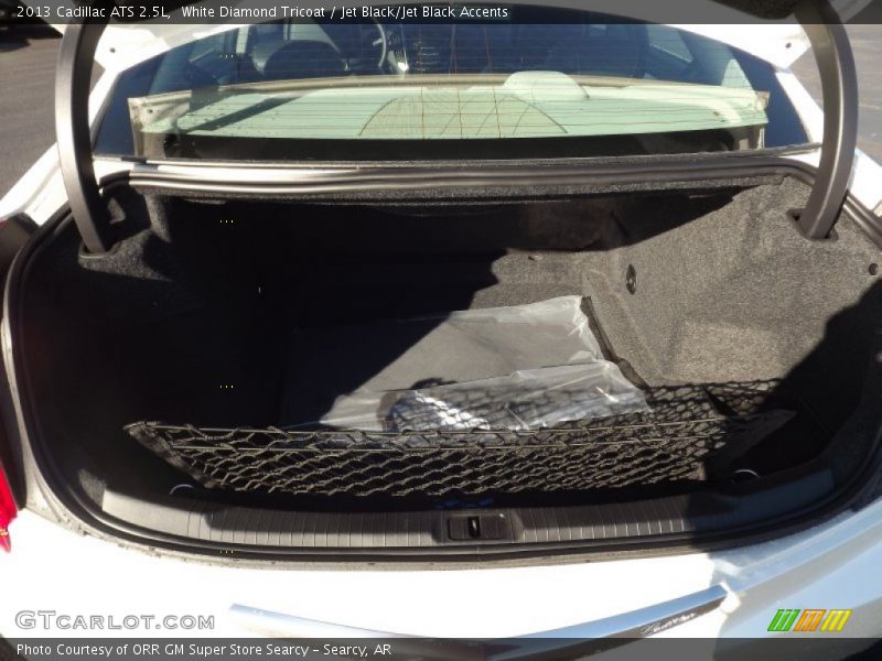 White Diamond Tricoat / Jet Black/Jet Black Accents 2013 Cadillac ATS 2.5L
