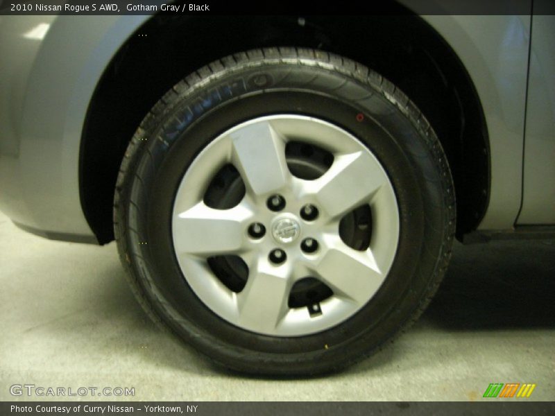 Gotham Gray / Black 2010 Nissan Rogue S AWD