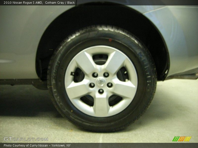 Gotham Gray / Black 2010 Nissan Rogue S AWD