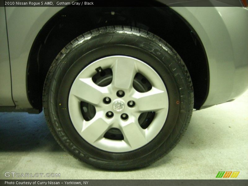 Gotham Gray / Black 2010 Nissan Rogue S AWD
