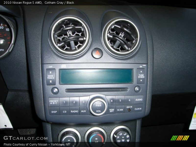 Gotham Gray / Black 2010 Nissan Rogue S AWD
