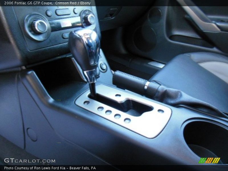  2006 G6 GTP Coupe 4 Speed Automatic Shifter