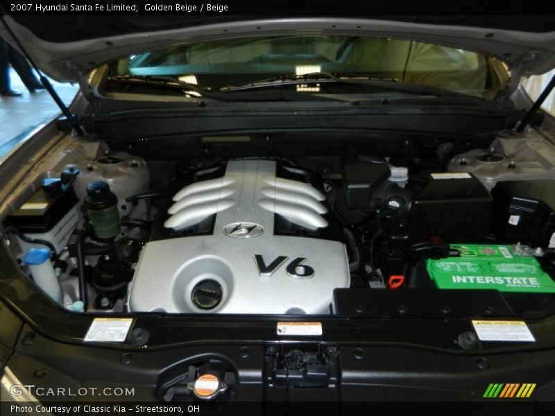 Golden Beige / Beige 2007 Hyundai Santa Fe Limited