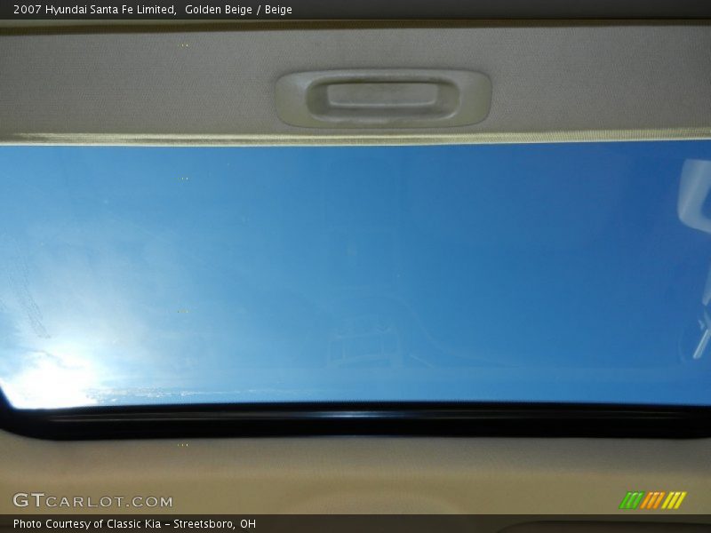 Golden Beige / Beige 2007 Hyundai Santa Fe Limited