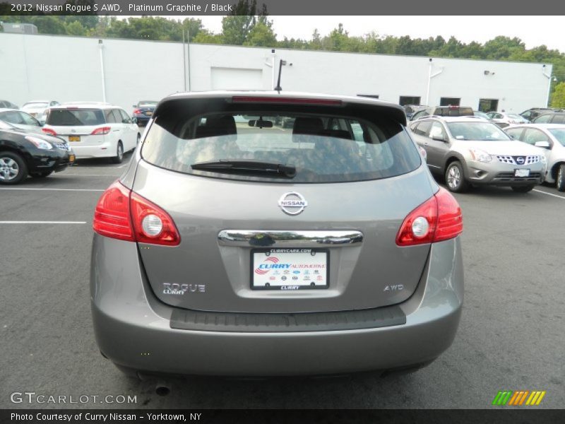 Platinum Graphite / Black 2012 Nissan Rogue S AWD