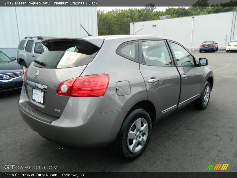 Platinum Graphite / Black 2012 Nissan Rogue S AWD