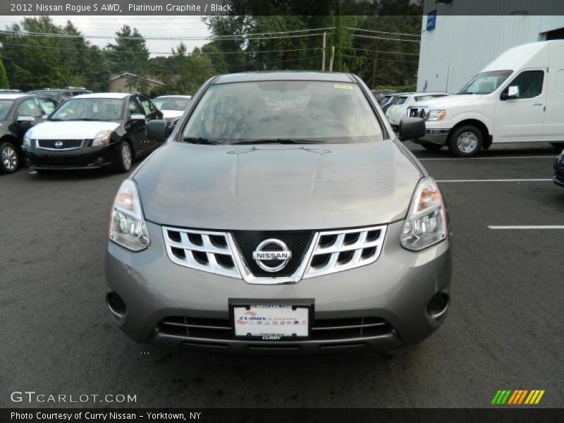 Platinum Graphite / Black 2012 Nissan Rogue S AWD