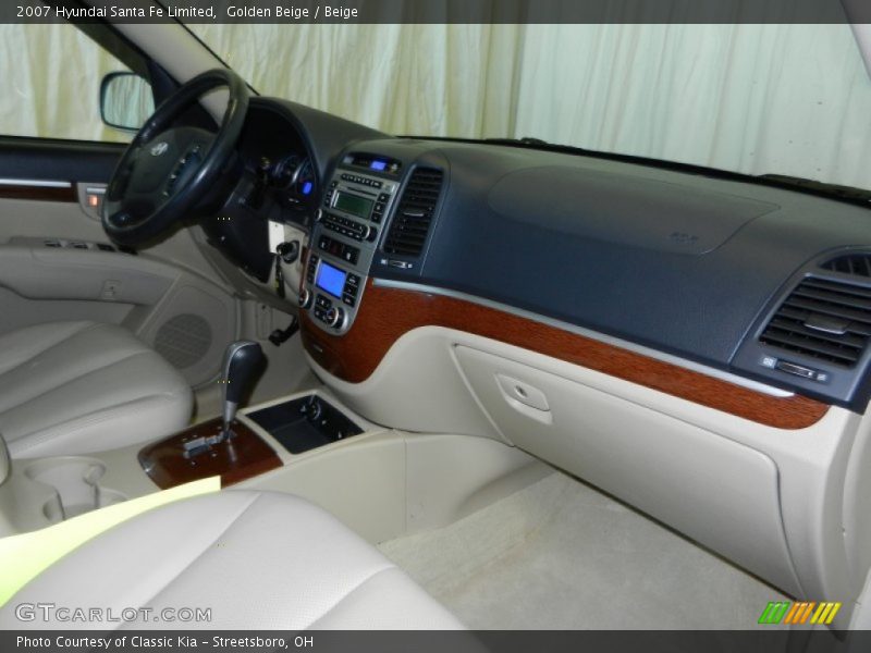 Golden Beige / Beige 2007 Hyundai Santa Fe Limited