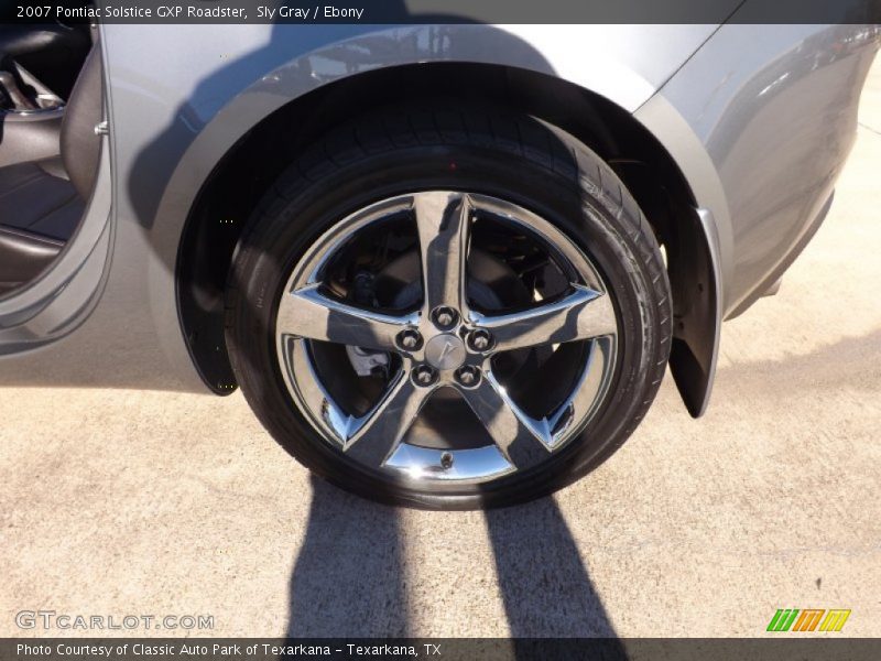 Sly Gray / Ebony 2007 Pontiac Solstice GXP Roadster