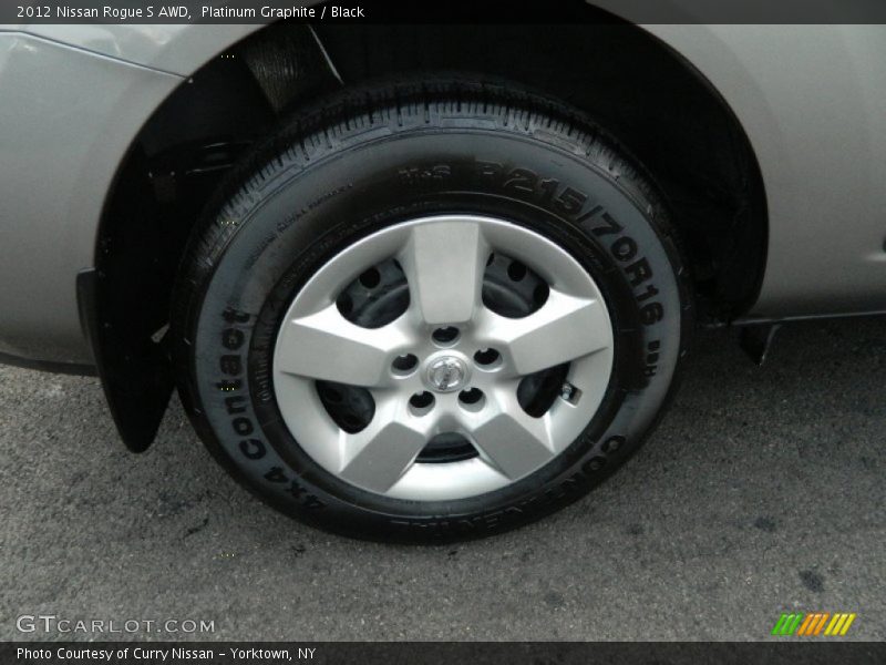 Platinum Graphite / Black 2012 Nissan Rogue S AWD