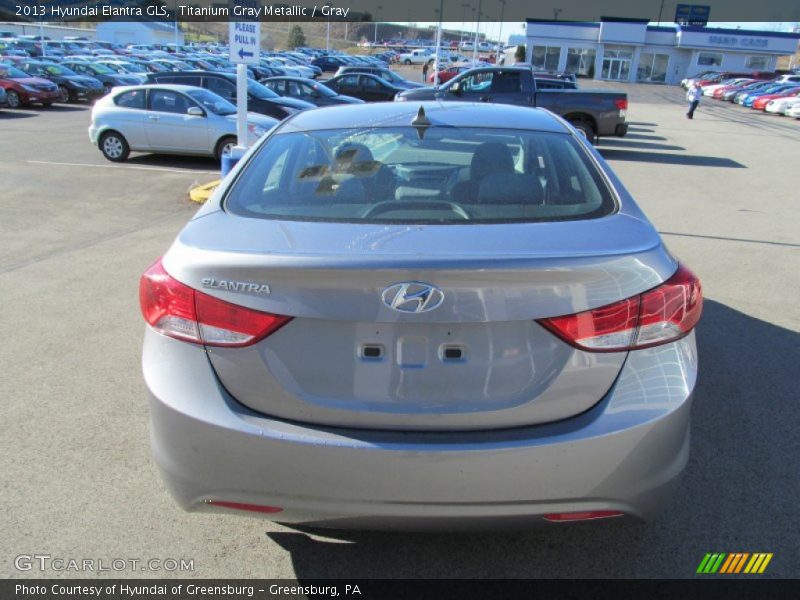 Titanium Gray Metallic / Gray 2013 Hyundai Elantra GLS