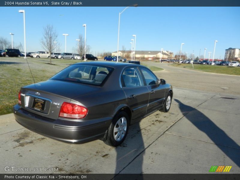 Slate Gray / Black 2004 Hyundai Sonata V6