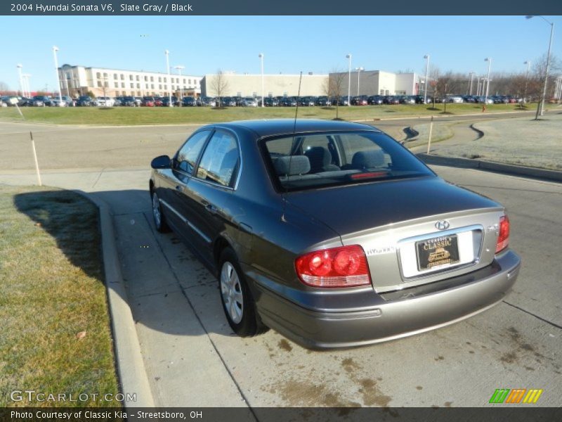 Slate Gray / Black 2004 Hyundai Sonata V6