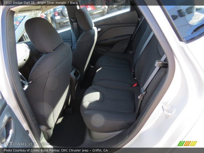 Bright Silver Metallic / Black 2013 Dodge Dart SE