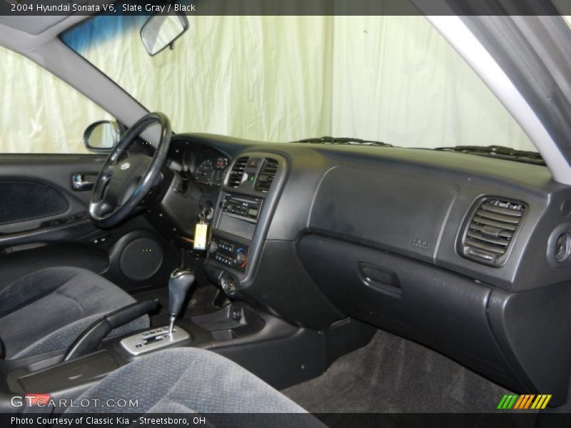 Slate Gray / Black 2004 Hyundai Sonata V6