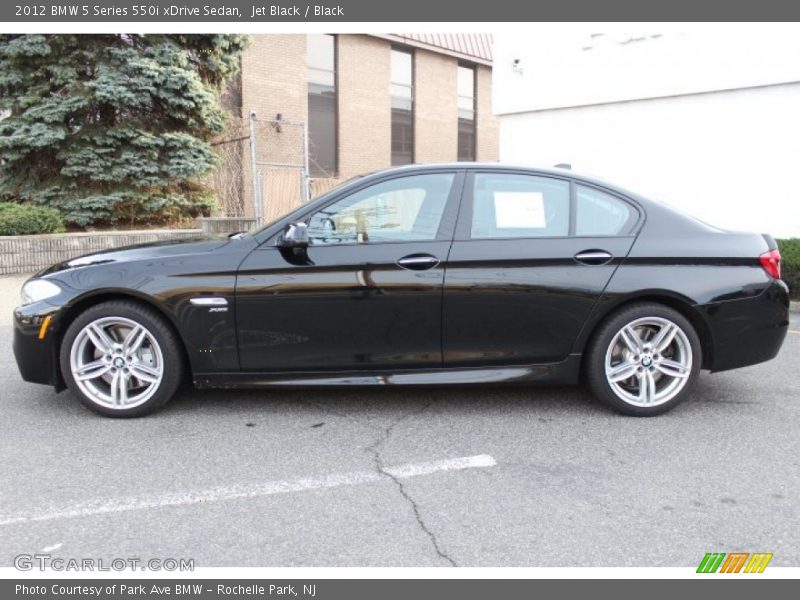  2012 5 Series 550i xDrive Sedan Jet Black