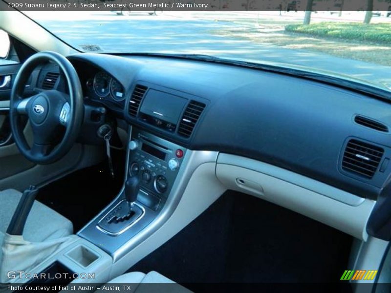 Seacrest Green Metallic / Warm Ivory 2009 Subaru Legacy 2.5i Sedan