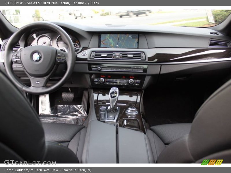 Dashboard of 2012 5 Series 550i xDrive Sedan