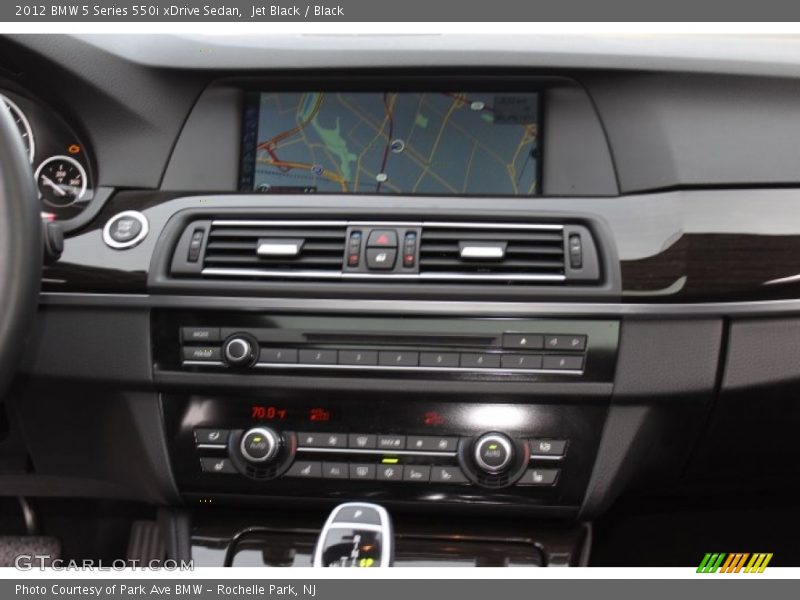 Jet Black / Black 2012 BMW 5 Series 550i xDrive Sedan