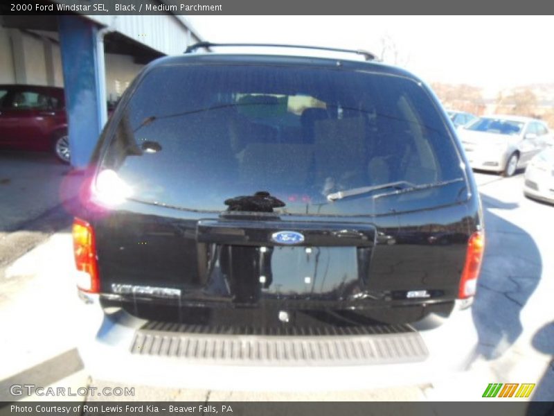 Black / Medium Parchment 2000 Ford Windstar SEL