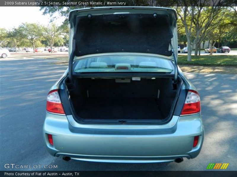 Seacrest Green Metallic / Warm Ivory 2009 Subaru Legacy 2.5i Sedan