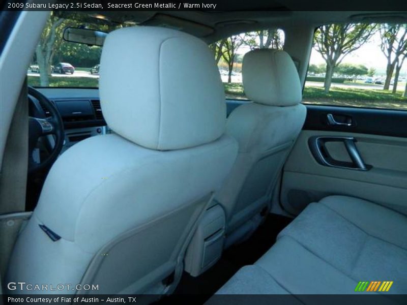 Seacrest Green Metallic / Warm Ivory 2009 Subaru Legacy 2.5i Sedan