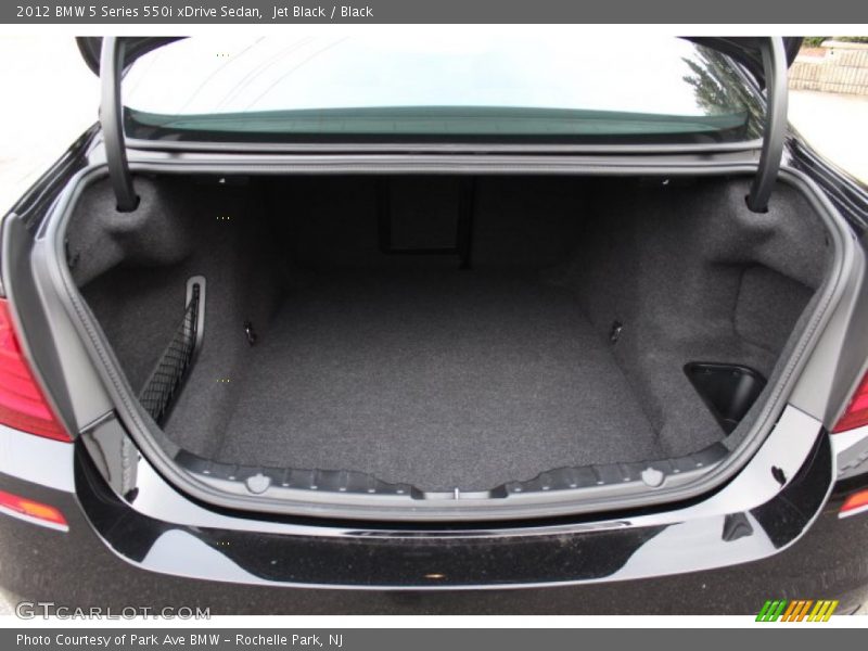  2012 5 Series 550i xDrive Sedan Trunk