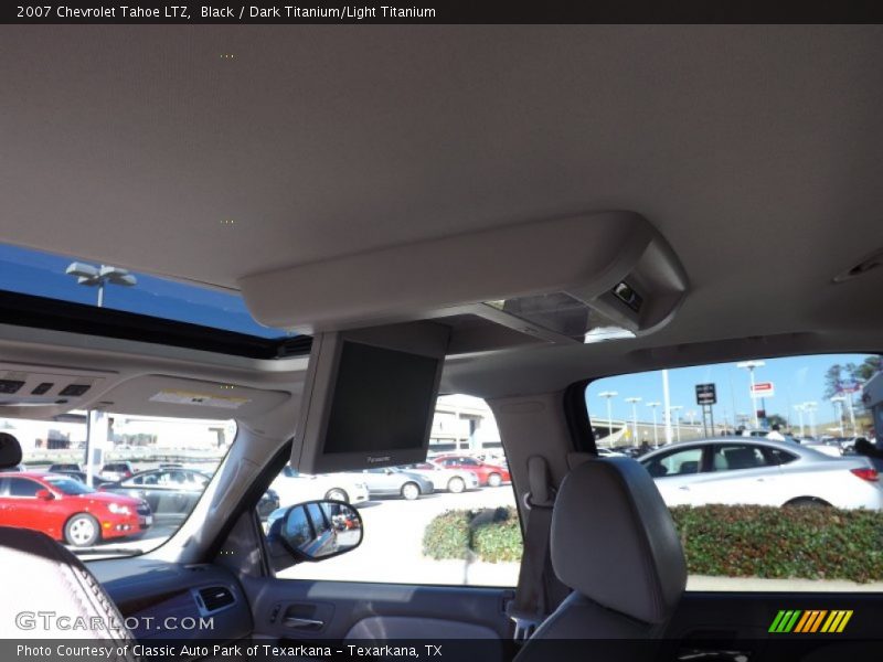 Black / Dark Titanium/Light Titanium 2007 Chevrolet Tahoe LTZ