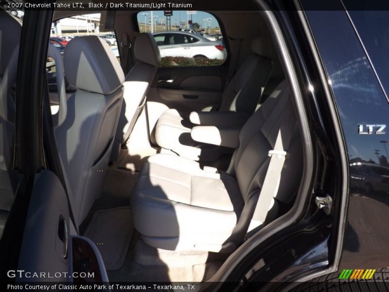 Black / Dark Titanium/Light Titanium 2007 Chevrolet Tahoe LTZ