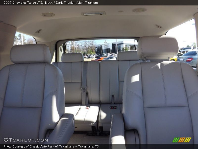 Black / Dark Titanium/Light Titanium 2007 Chevrolet Tahoe LTZ