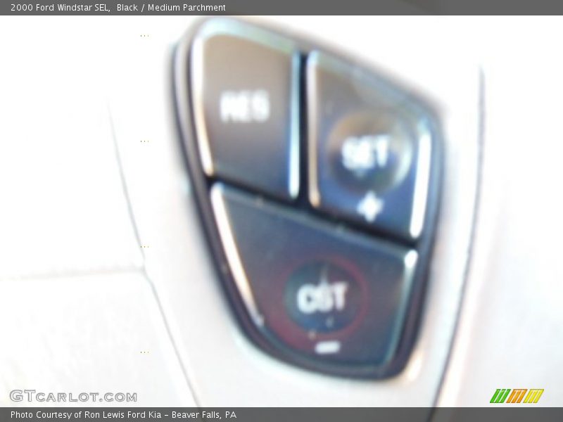 Black / Medium Parchment 2000 Ford Windstar SEL