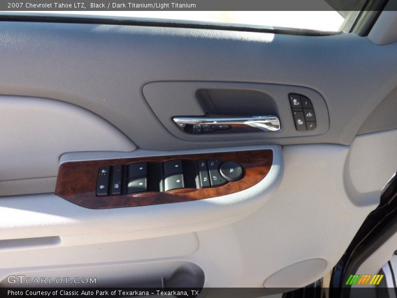 Black / Dark Titanium/Light Titanium 2007 Chevrolet Tahoe LTZ