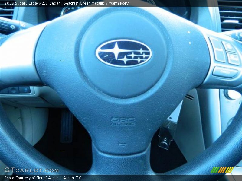 Seacrest Green Metallic / Warm Ivory 2009 Subaru Legacy 2.5i Sedan