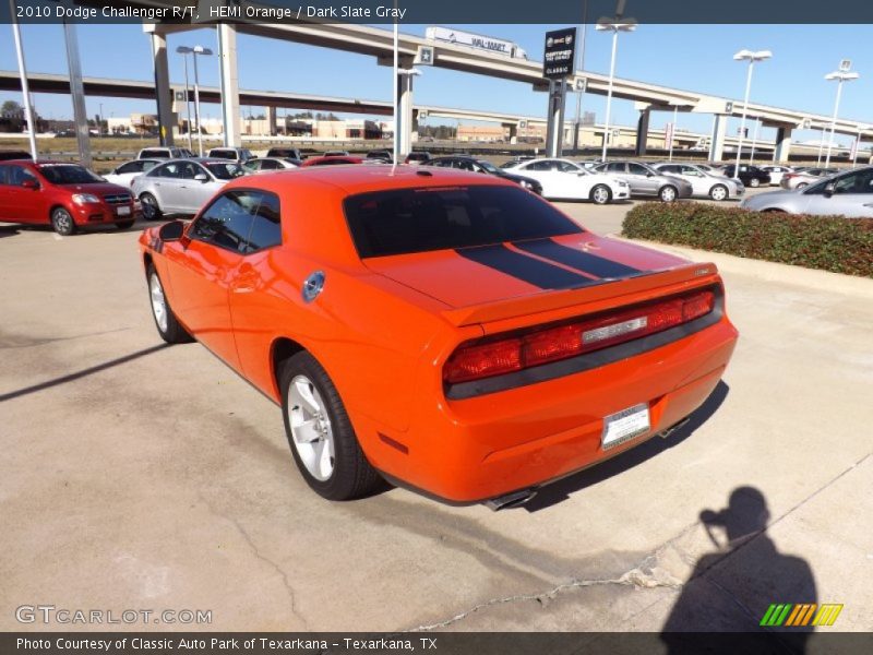 HEMI Orange / Dark Slate Gray 2010 Dodge Challenger R/T