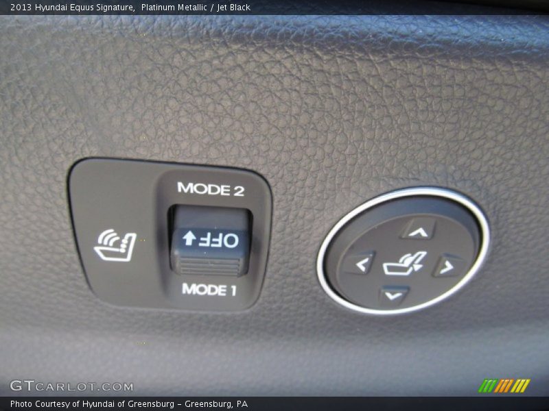 Controls of 2013 Equus Signature