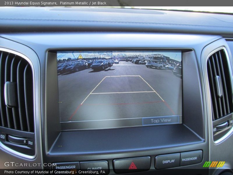 Platinum Metallic / Jet Black 2013 Hyundai Equus Signature