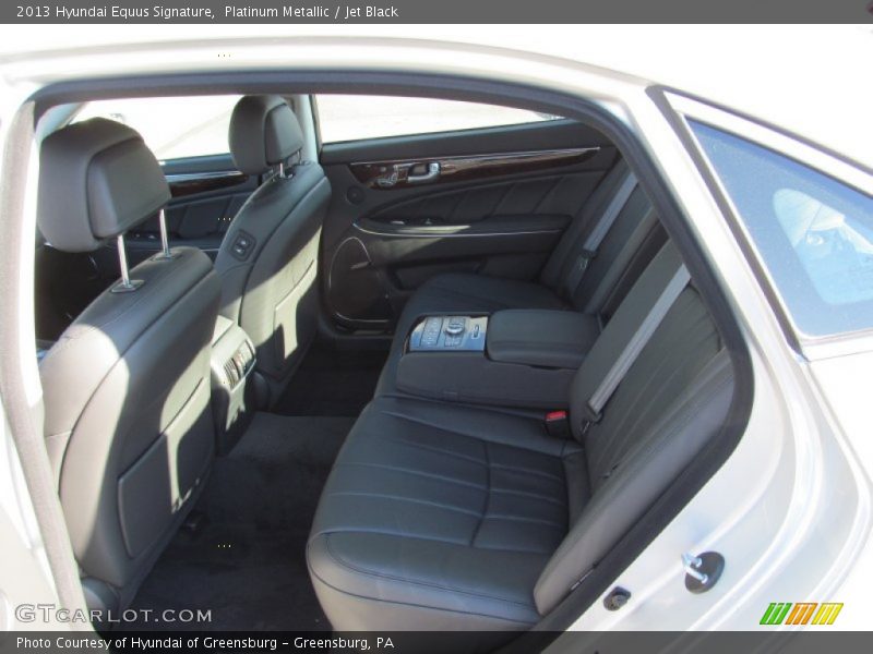 Rear Seat of 2013 Equus Signature