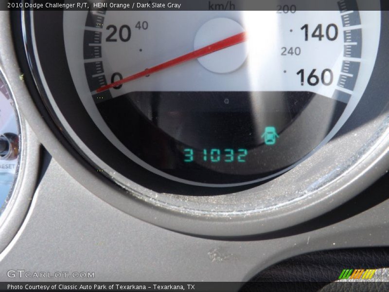 HEMI Orange / Dark Slate Gray 2010 Dodge Challenger R/T