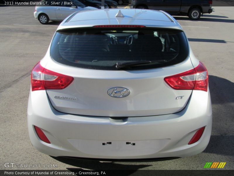 Silver / Black 2013 Hyundai Elantra GT