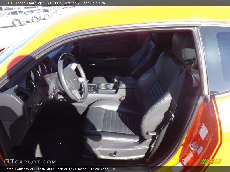 HEMI Orange / Dark Slate Gray 2010 Dodge Challenger R/T