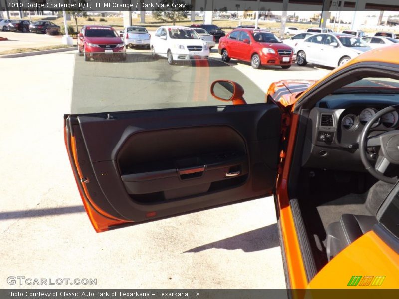 HEMI Orange / Dark Slate Gray 2010 Dodge Challenger R/T