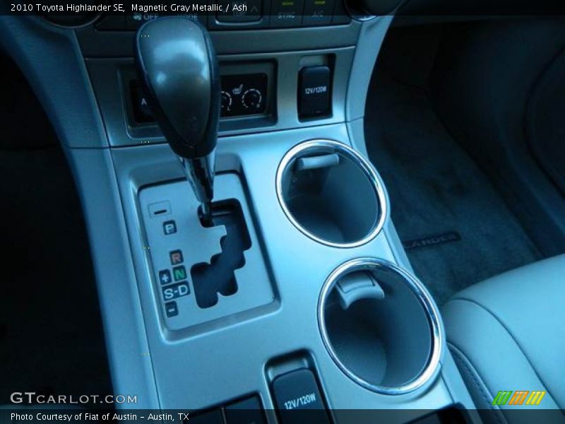 Magnetic Gray Metallic / Ash 2010 Toyota Highlander SE