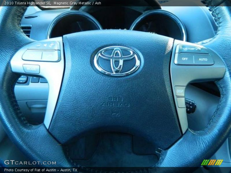 Magnetic Gray Metallic / Ash 2010 Toyota Highlander SE